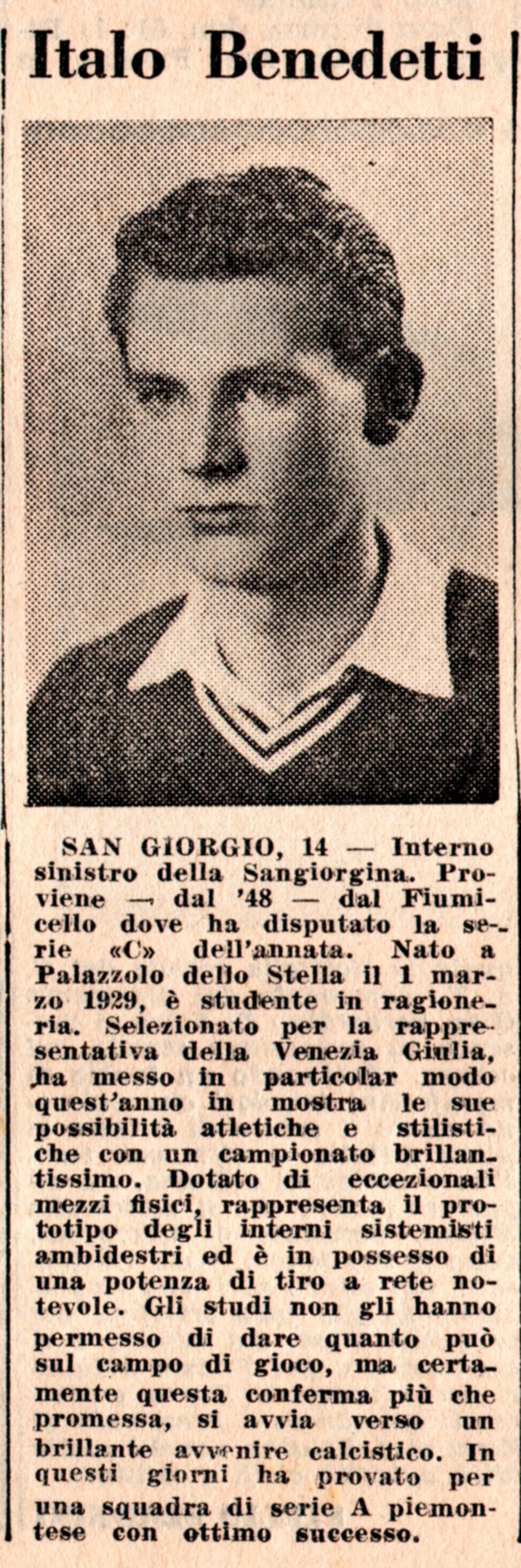 Benedetti Italo